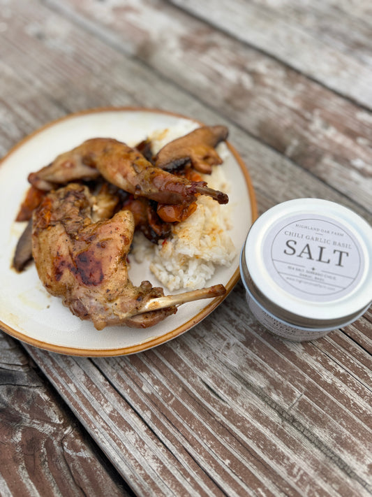 Caramelized Roasted Rabbit