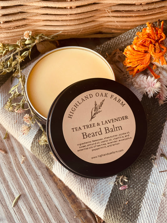 Tea Tree and Lavender Beard Balm