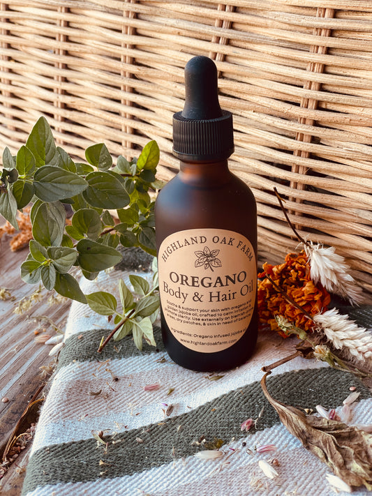 Oregano Hair and Body Oil