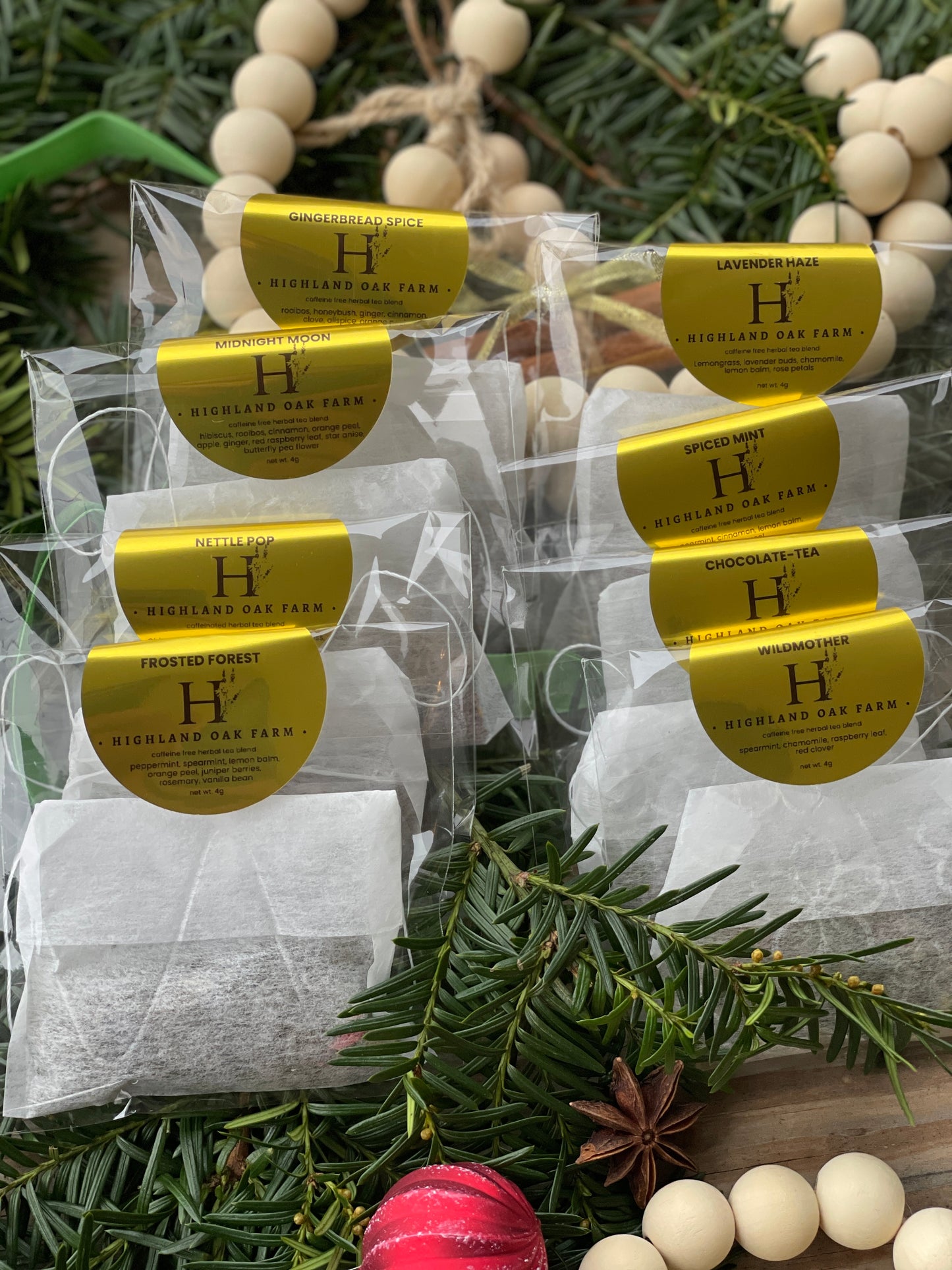 Variety Sample Pack - Holiday Tea Set