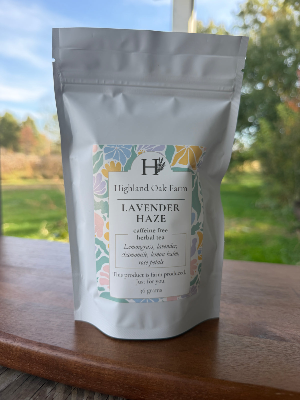 Large Lavender Haze Herbal Tea